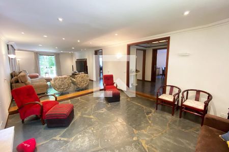 sala de estar 1 de casa à venda com 4 quartos, 696m² em Alto de Pinheiros, São Paulo