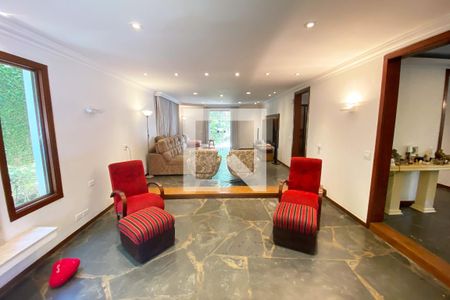 sala de estar 1 de casa à venda com 4 quartos, 696m² em Alto de Pinheiros, São Paulo