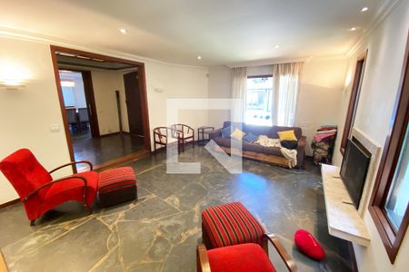 sala de estar 1 de casa à venda com 4 quartos, 696m² em Alto de Pinheiros, São Paulo