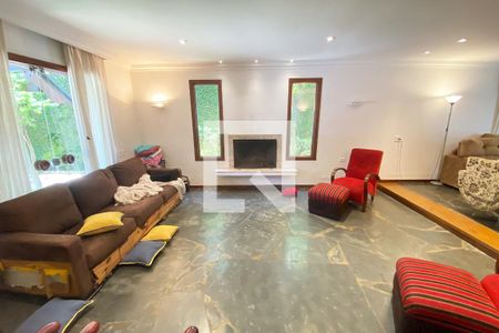 sala de estar 1 de casa à venda com 4 quartos, 696m² em Alto de Pinheiros, São Paulo