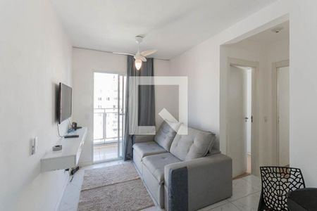 Sala de apartamento para alugar com 2 quartos, 51m² em Santo Cristo, Rio de Janeiro