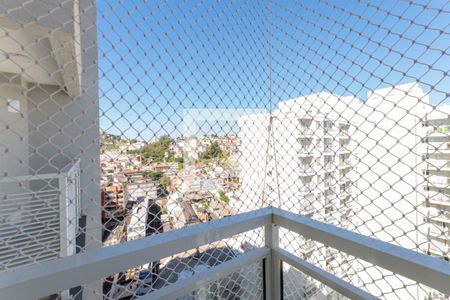 Varanda da Sala de apartamento para alugar com 2 quartos, 51m² em Santo Cristo, Rio de Janeiro