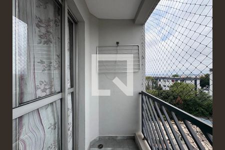 Sacada de apartamento à venda com 3 quartos, 72m² em Vila Bela Vista, Santo André