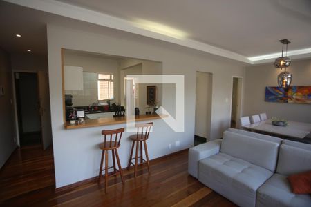Sala de apartamento à venda com 3 quartos, 99m² em Buritis, Belo Horizonte