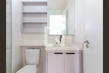 Banheiro de apartamento para alugar com 1 quarto, 26m² em Vila Butantã, São Paulo