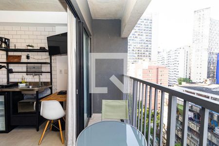 Sacada de kitnet/studio à venda com 1 quarto, 21m² em Bela Vista, São Paulo