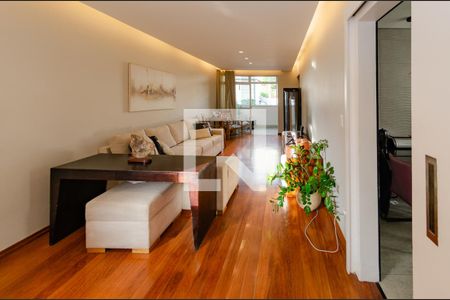 Sala de apartamento à venda com 5 quartos, 312m² em Grajaú, Belo Horizonte