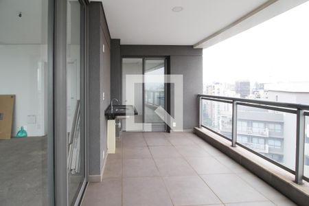 Varanda da Sala de apartamento à venda com 4 quartos, 324m² em Vila Nova Conceição, São Paulo