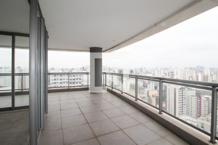 Varanda da Sala de apartamento à venda com 4 quartos, 324m² em Vila Nova Conceição, São Paulo