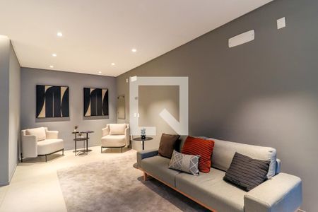 Área comum - Hall Social de kitnet/studio para alugar com 1 quarto, 27m² em Campo Belo, São Paulo