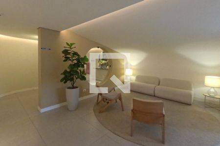 Área comum de apartamento para alugar com 2 quartos, 65m² em Ponta da Praia, Santos