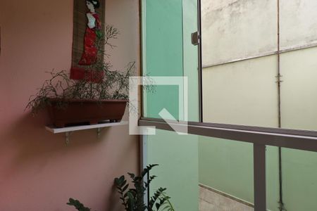 Varanda da Sala de apartamento à venda com 2 quartos, 56m² em Parque Oratório, Santo André