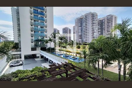 Vista da Varanda de apartamento para alugar com 1 quarto, 50m² em Barra Olímpica, Rio de Janeiro