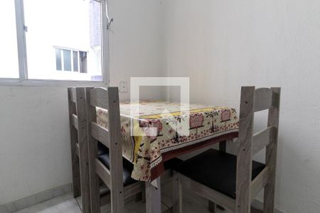 Sala de apartamento para alugar com 1 quarto, 55m² em Vila Caiçara, Praia Grande