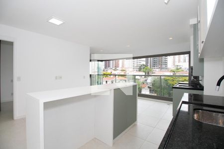 Ambientes Integrados (Sala, Cozinha e Área de Serviço) de apartamento para alugar com 1 quarto, 50m² em Vila Anglo Brasileira, São Paulo