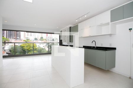 Ambientes Integrados (Sala, Cozinha e Área de Serviço) de apartamento para alugar com 1 quarto, 50m² em Vila Anglo Brasileira, São Paulo