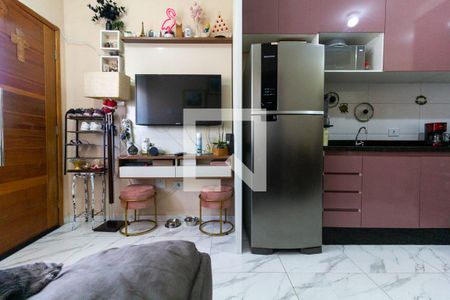 Sala e Cozinha de apartamento à venda com 2 quartos, 42m² em Vila Ré, São Paulo