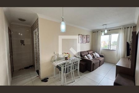 Sala - Sala de Jantar  de apartamento à venda com 2 quartos, 54m² em Parque das Nações, Santo André