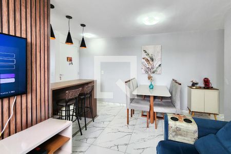 Sala de apartamento à venda com 2 quartos, 50m² em Ferrazópolis, São Bernardo do Campo