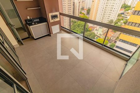 Varanda Sala de apartamento para alugar com 2 quartos, 90m² em Chácara Inglesa, São Paulo
