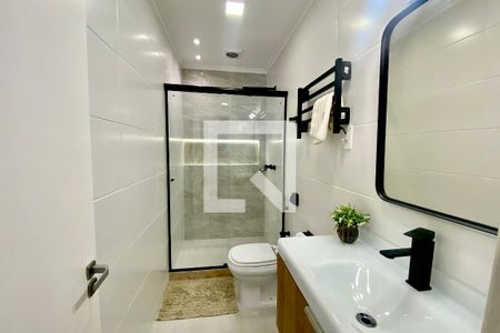 Banheiro  de apartamento à venda com 1 quarto, 50m² em Botafogo, Rio de Janeiro