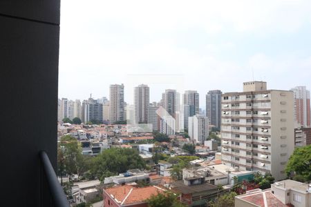 Varanda da Sala de apartamento para alugar com 1 quarto, 21m² em Perdizes, São Paulo