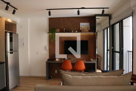 Sala de apartamento para alugar com 1 quarto, 21m² em Perdizes, São Paulo