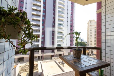 Varanda da Sala de apartamento para alugar com 2 quartos, 58m² em Cambuí, Campinas