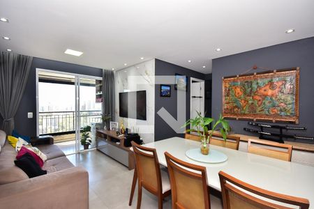 Sala de apartamento à venda com 3 quartos, 70m² em Jardim Parque Morumbi, São Paulo