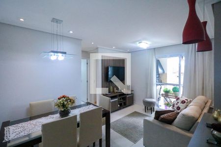 Sala de apartamento à venda com 2 quartos, 62m² em Fundação, São Caetano do Sul
