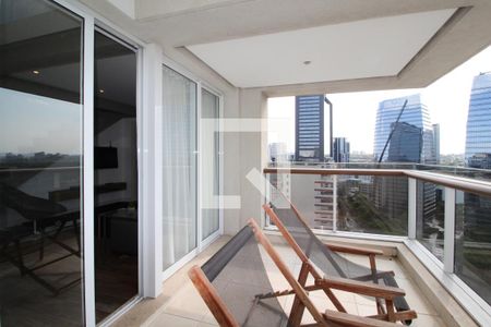 Varanda da Sala de apartamento para alugar com 2 quartos, 98m² em Vila Olímpia, São Paulo