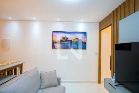 Sala de apartamento para alugar com 3 quartos, 160m² em Campestre, Santo André
