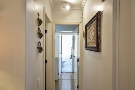 Corredor de apartamento para alugar com 3 quartos, 120m² em Vila Andrade, São Paulo