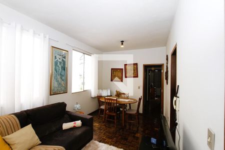 Sala de apartamento à venda com 3 quartos, 78m² em Caiçaras, Belo Horizonte