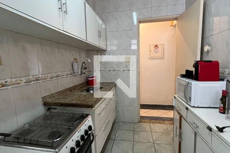 Cozinha de apartamento para alugar com 3 quartos, 100m² em José Menino, Santos