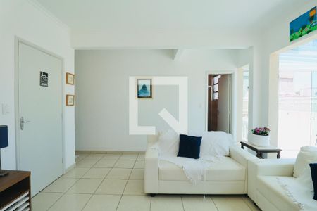 Sala de apartamento para alugar com 4 quartos, 151m² em Loteamento João Batista Julião, Guarujá