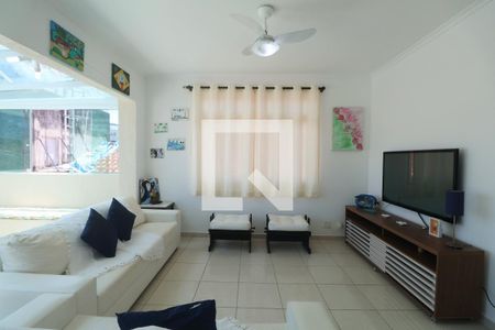 Sala de apartamento para alugar com 4 quartos, 151m² em Loteamento João Batista Julião, Guarujá