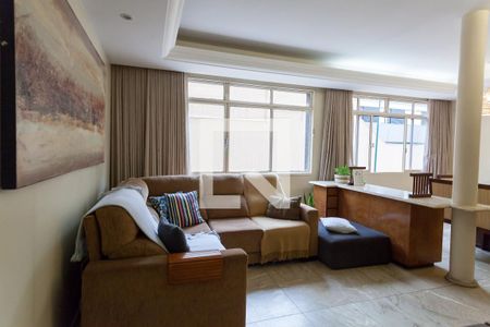 sala de apartamento à venda com 3 quartos, 102m² em Coração Eucarístico, Belo Horizonte