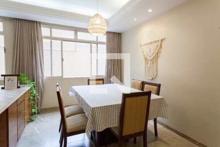 Sala de Jantar de apartamento à venda com 3 quartos, 102m² em Coração Eucarístico, Belo Horizonte