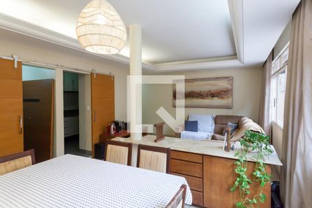 sala de apartamento à venda com 3 quartos, 102m² em Coração Eucarístico, Belo Horizonte