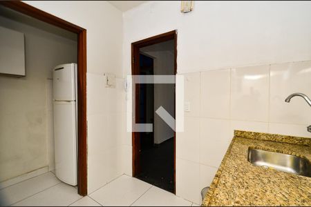 Cozinha de apartamento para alugar com 2 quartos, 48m² em Palmares, Belo Horizonte