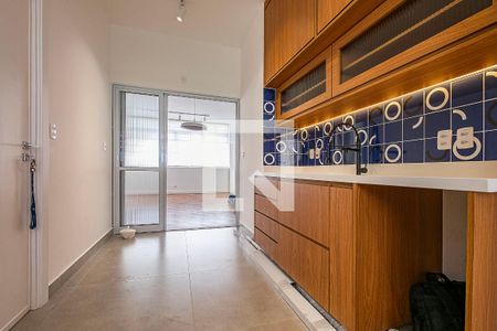 Cozinha de apartamento para alugar com 3 quartos, 110m² em Cerqueira César, São Paulo
