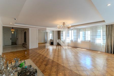 Sala de Estar de apartamento à venda com 4 quartos, 383m² em Santa Cecilia, São Paulo