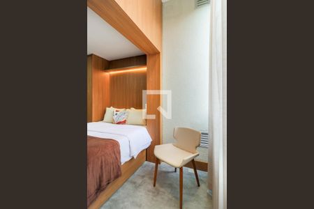 Varanda de kitnet/studio à venda com 1 quarto, 35m² em Santo Amaro, São Paulo