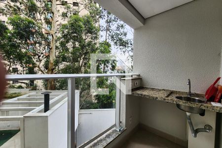 Varanda de apartamento para alugar com 2 quartos, 55m² em Vila Lusitania, São Bernardo do Campo