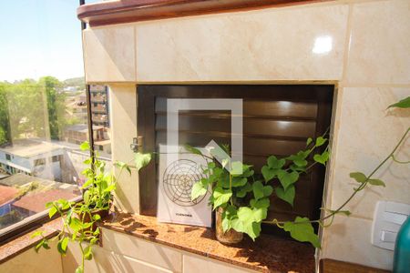 Varanda da Sala de apartamento à venda com 3 quartos, 163m² em Partenon, Porto Alegre