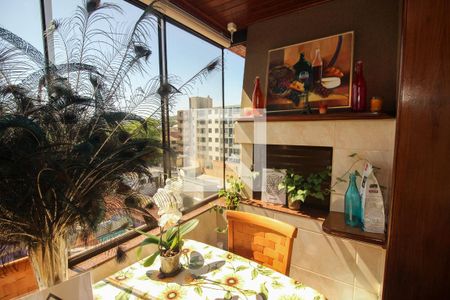 Varanda da Sala de apartamento à venda com 3 quartos, 163m² em Partenon, Porto Alegre