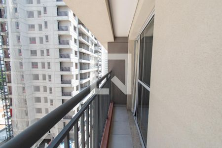 Varanda da Sala de apartamento para alugar com 1 quarto, 32m² em Vila Mariana, São Paulo