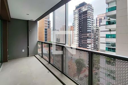 Vista/Varanda de apartamento à venda com 1 quarto, 39m² em  Pinheiros, São Paulo