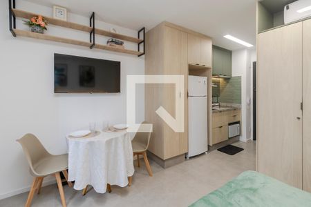 Studio de kitnet/studio para alugar com 1 quarto, 25m² em Vila Cordeiro, São Paulo
